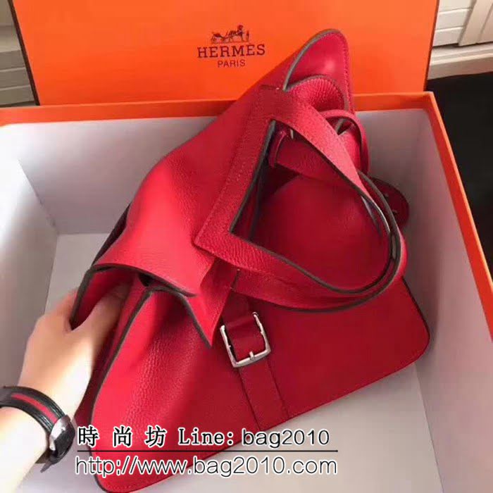 愛馬仕HermesHalzan牛皮 手提肩背包 0AM1334